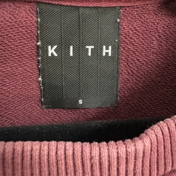 Kith Burgundy Crewneck Sweatshirt - Picture 8 of 10